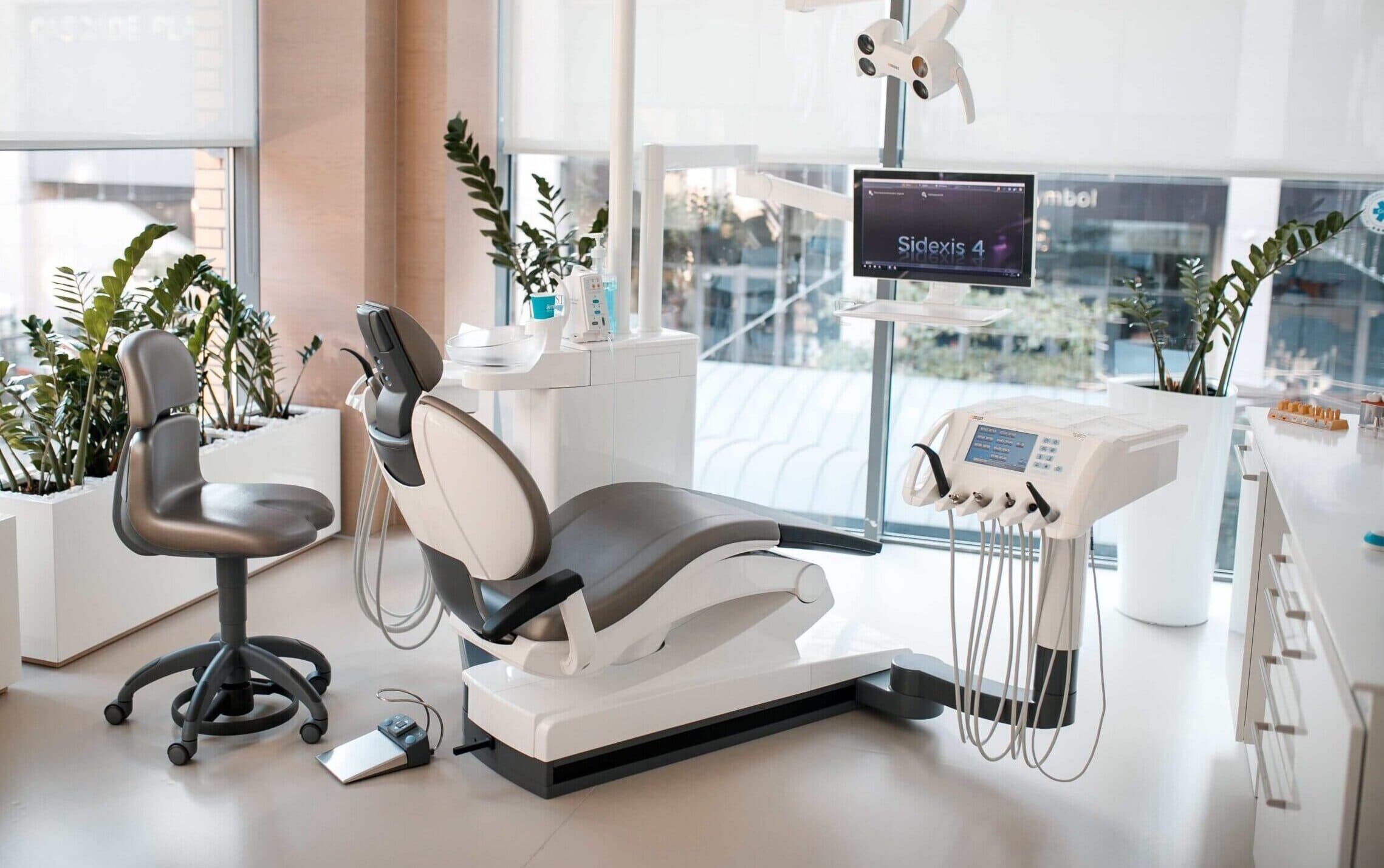 Modern dental clinic interior